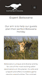 Mobile Screenshot of expertbotswana.com